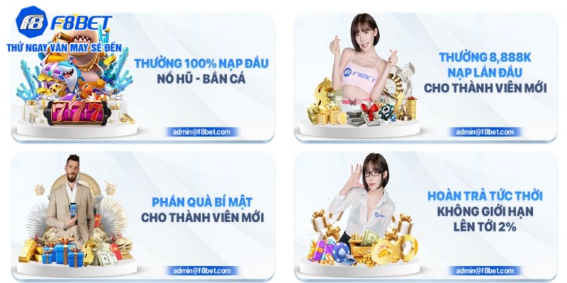 Hướng dẫn tham gia các chương trình khuyến mãi tại F8BET