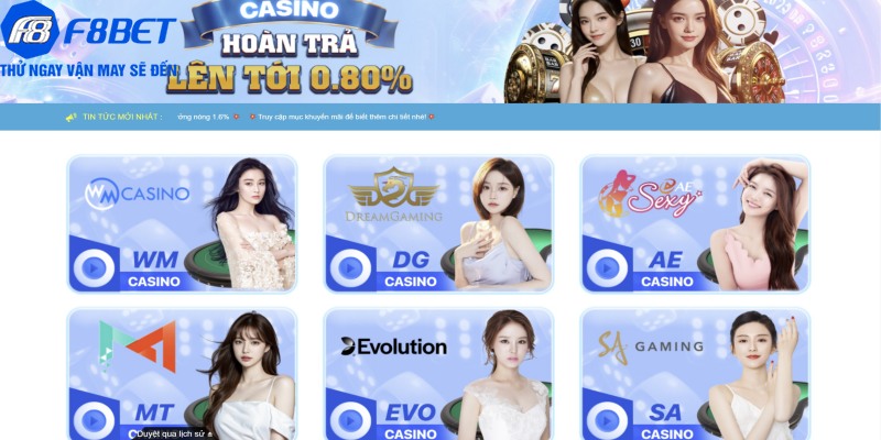 Lý do khiến casino F8BET được nhiều người lựa chọn