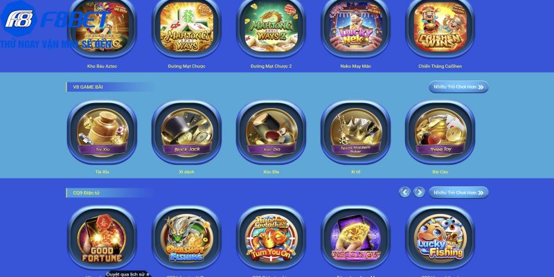 Slot game và jackpot ấn tượng tại F8BET