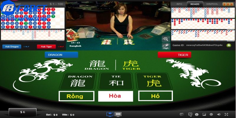 Ưu điểm khi tham gia chơi Long hổ tại F8BET